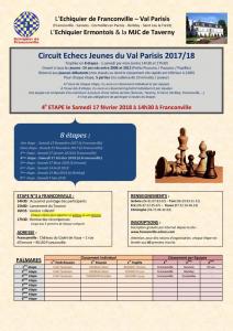 Classement G�n�ral du Circuit Jeunes du VAL PARISIS