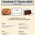2e Tournoi de Blitz-Pizza - Vendredi 1er f�vrier 2019