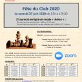 F�te du club - Samedi 27 Juin 2020 (15h-17h30)